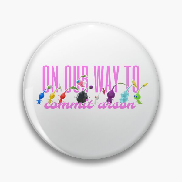 Item preview, on our way to commit arson pikmin designed and sold by lineofcats.