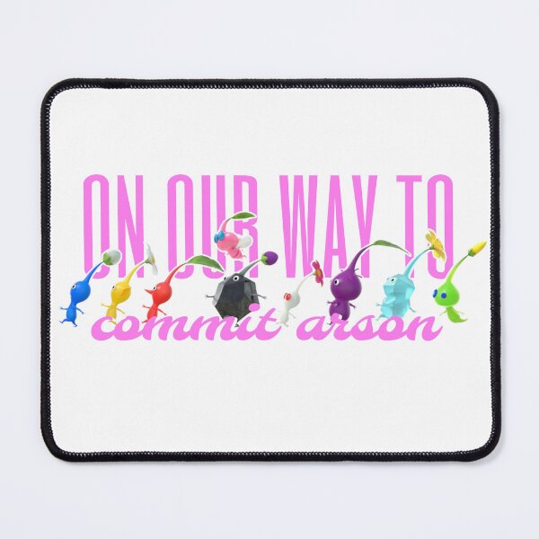 Item preview, on our way to commit arson pikmin designed and sold by lineofcats.