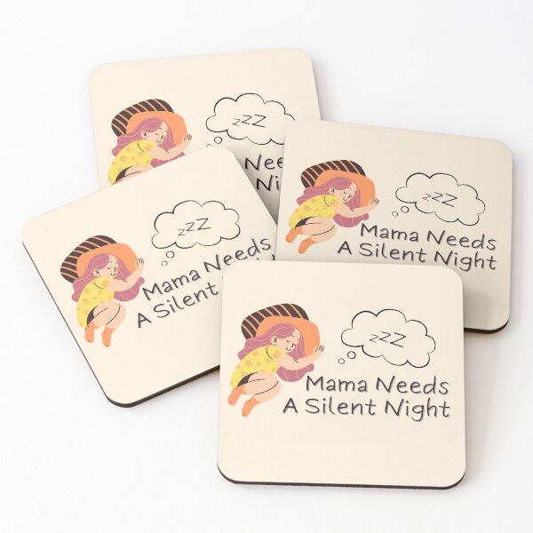 Item preview, Mama Needs A Silent Night designed and sold by Cr320.
