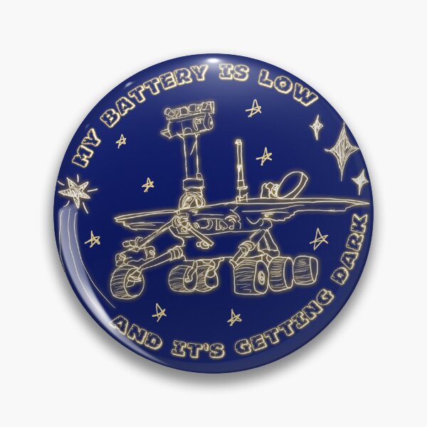Item preview, Oppy Mars Rover: my battery is low designed and sold by AbigailHerman.