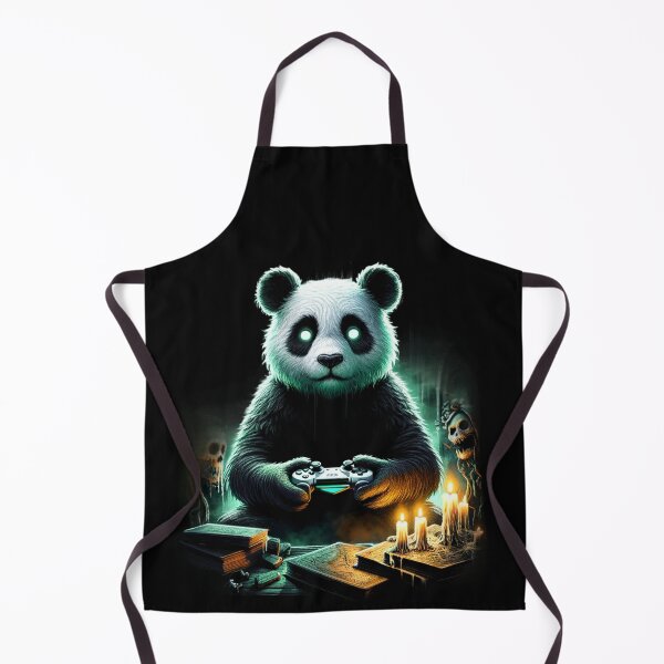 Item preview, Creepy Gaming Panda designed and sold by czarnyfeniks.