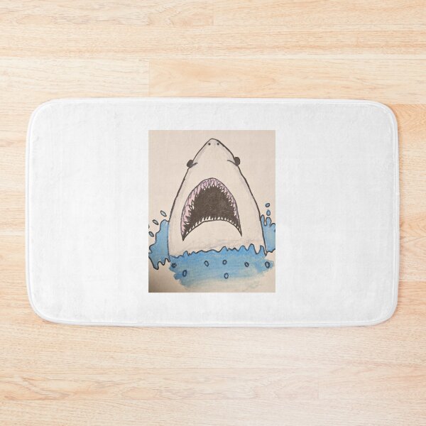 Item preview, shark drawing designed and sold by EandADesigns.
