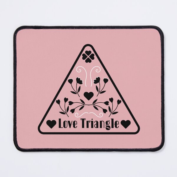 Item preview, Love Triangle | Book Tropes | Book themed designed and sold by ArtistryWhims.