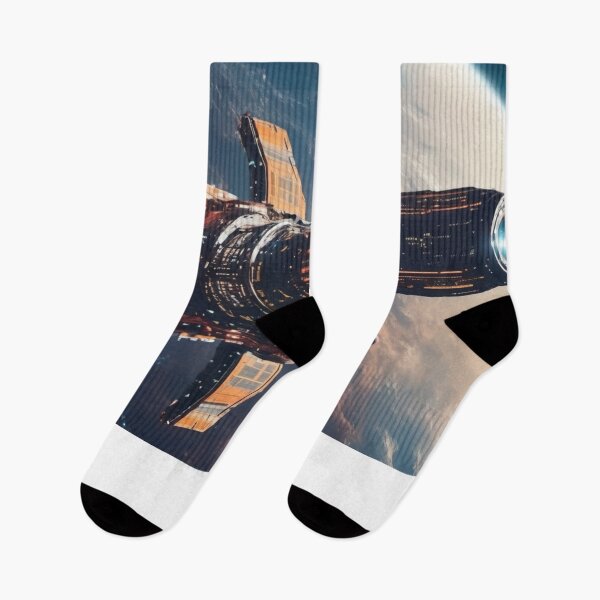 Item preview, Nave espacial en el espacio designed and sold by TrendShopToday.