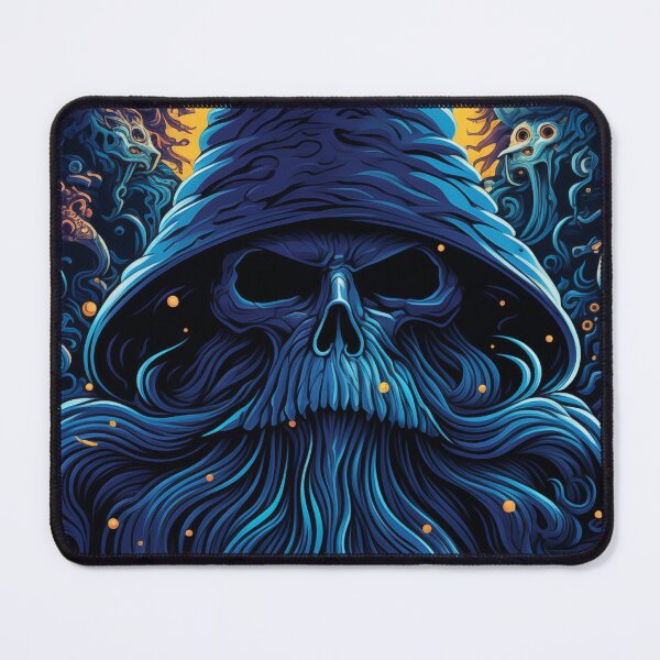 Item preview, dark skull wizard designed and sold by VirtualArtGuy.