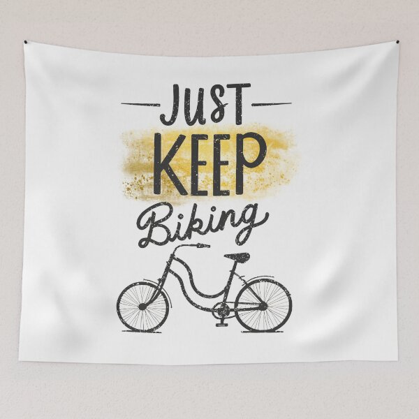 Item preview, Just Keep Biking Bicycle 3 designed and sold by Psycho-Crazy.