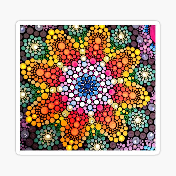 2020 mandala Sticker