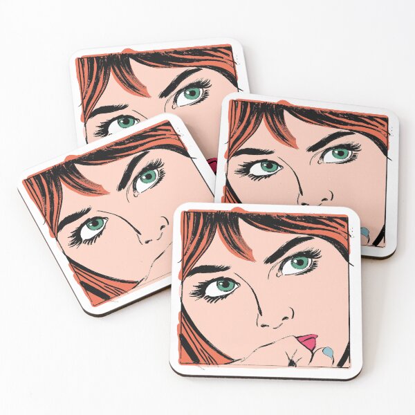 Item preview, Pop Art Girl - Jean - Cutlooseart Illustration By Peter Taylor Ward designed and sold by cutlooseart.