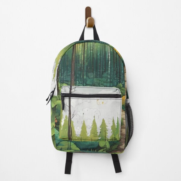 Item preview, Cartoon forest with a path designed and sold by TrendShopToday.