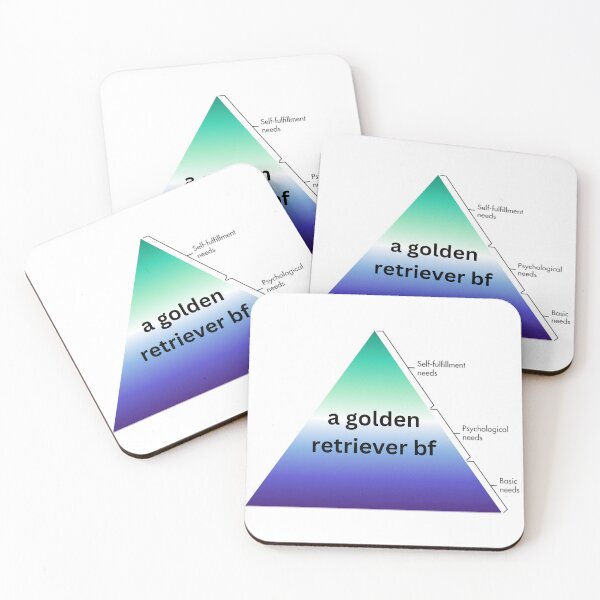 Item preview, Golden Retriever Boyfriend - Gay Hierarchy of Needs designed and sold by awwwwww.