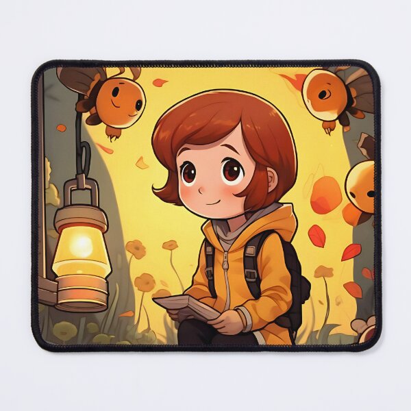 Item preview, Girl on a bench surrounded by honey bees designed and sold by ArrangedDesigns.