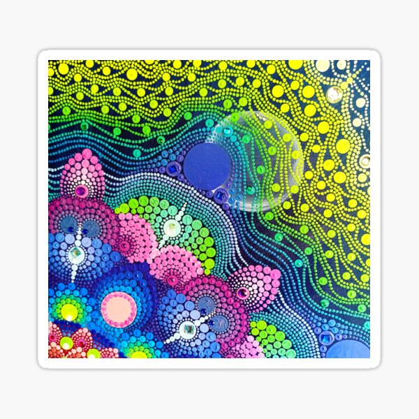 Padma mandala Sticker