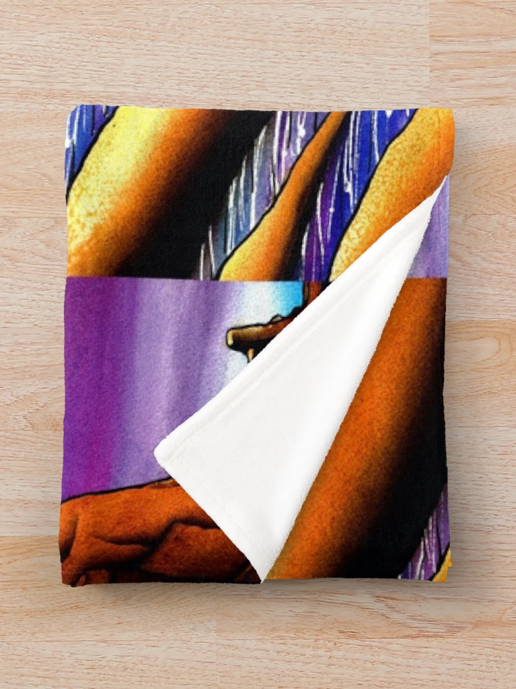 Thumbnail 3 of 6, Throw Blanket, HAYSTACK ROCK designed and sold by ARTopher.