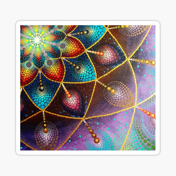 Sanatana mandala Sticker