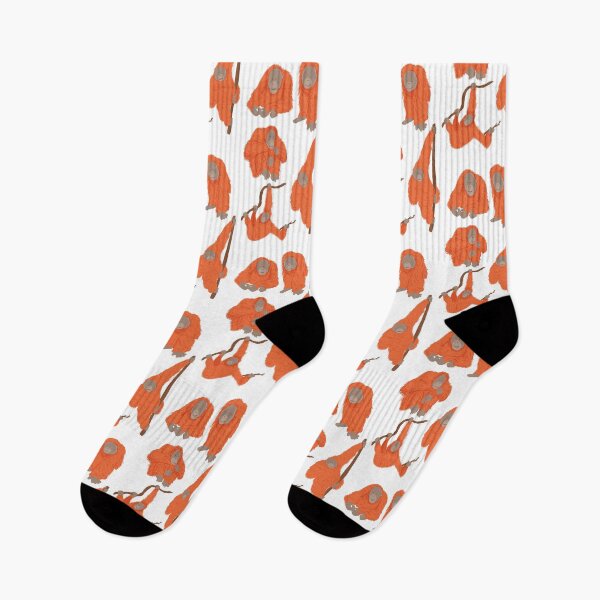 Item preview, Group of Orangutan Surface Pattern designed and sold by HowreSketch.