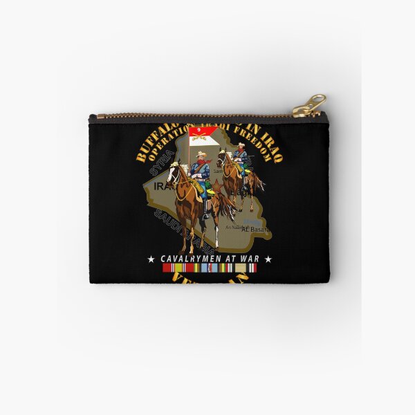 Item preview, Army - Buffalo Soldiers in Iraq - OIF - Cavalrymen at War  w IRAQ SVC designed and sold by Military Insignia Products.