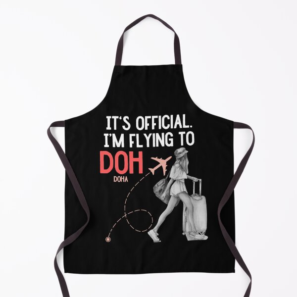Item preview, It is official. Im flying to Doha DOH designed and sold by youraircraftart.