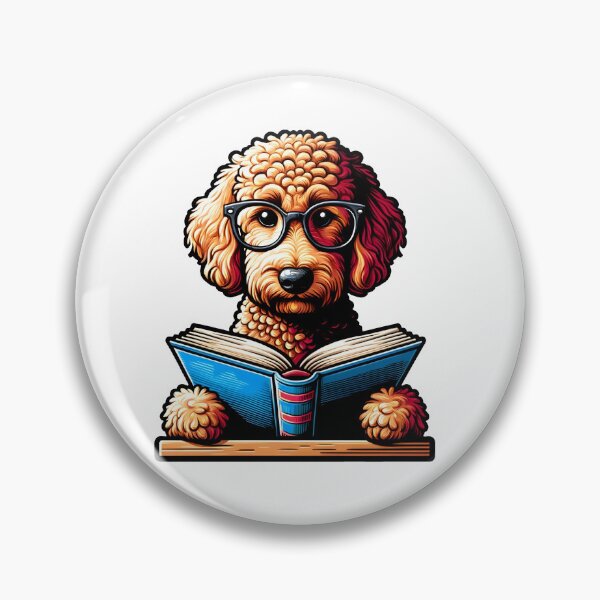 Item preview, Labradoodle Reading designed and sold by Truck Stop One.