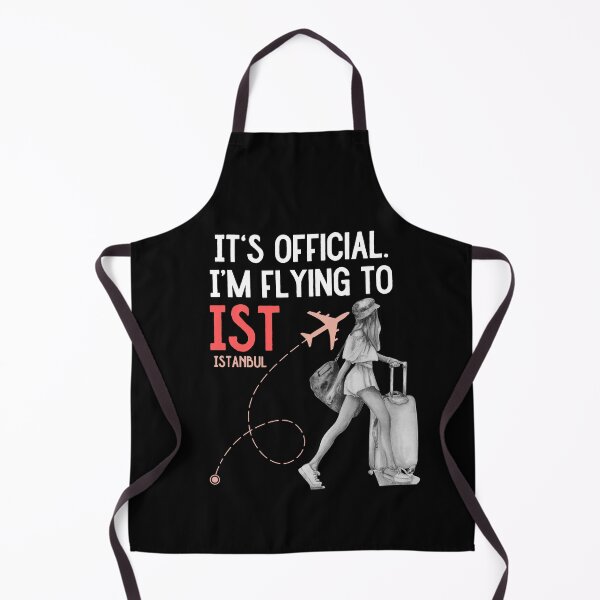 Item preview, It is official. Im flying to Istanbul IST designed and sold by youraircraftart.