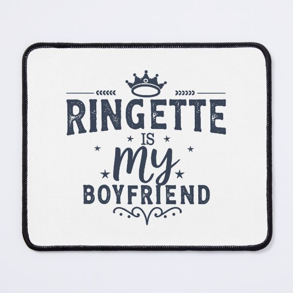 Item preview, Ringette is my Boyfriend - darkblue design designed and sold by EmeraldeaArt.