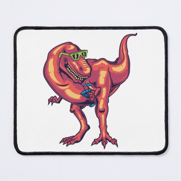 Item preview, Sunny T-Rex Vibes: Cheerful Dinosaur with Sunglasses and Cocktail designed and sold by OpsDesing.