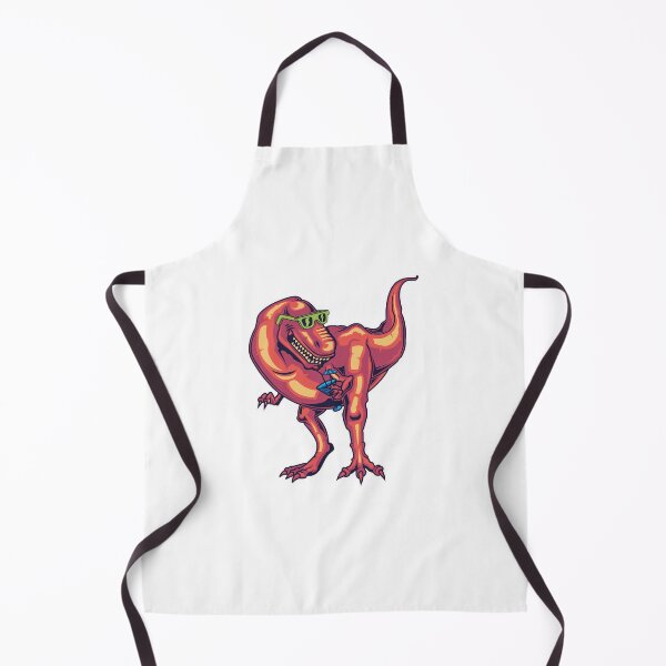 Item preview, Sunny T-Rex Vibes: Cheerful Dinosaur with Sunglasses and Cocktail designed and sold by OpsDesing.