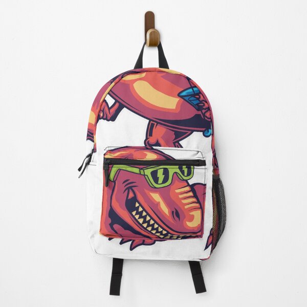 Item preview, Sunny T-Rex Vibes: Cheerful Dinosaur with Sunglasses and Cocktail designed and sold by OpsDesing.