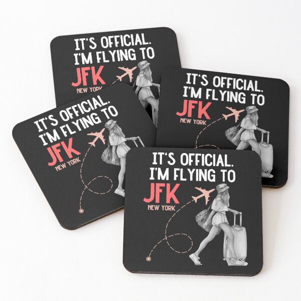 Item preview, It is official. Im flying to New York JFK designed and sold by youraircraftart.