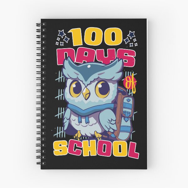 Item preview, 100 Days of school featuring a Cute owl with a bagpack #1 designed and sold by XYDstore.