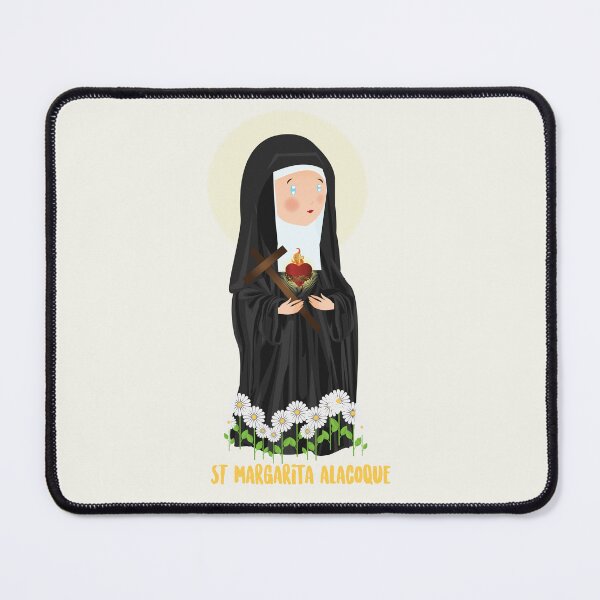Item preview, Saint Margaret of Alacoque designed and sold by AlMAO2O.