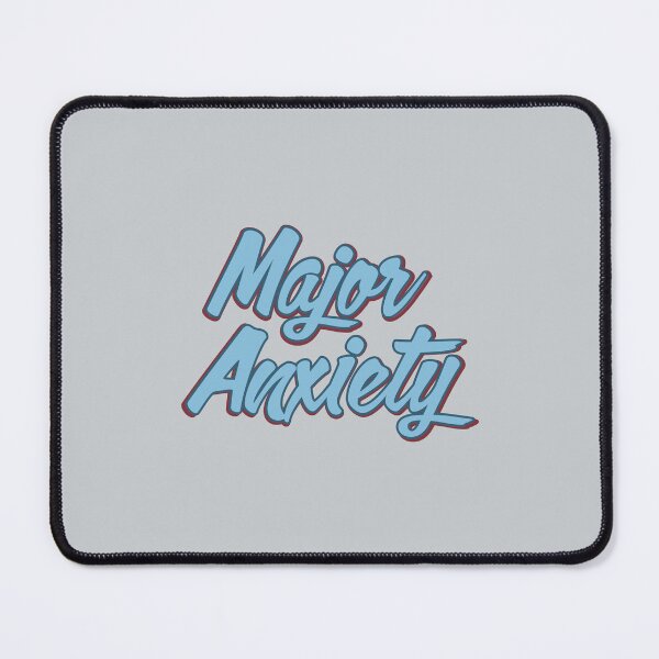 Item preview, Major Anxiety in Blue designed and sold by slash-graphics.