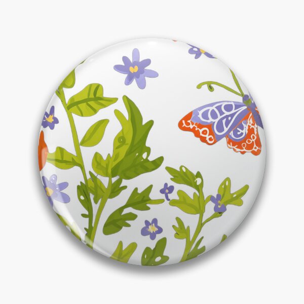 Item preview, Whimsical Butterflies Dance Among Vibrant Floral Blooms designed and sold by Digistorma.