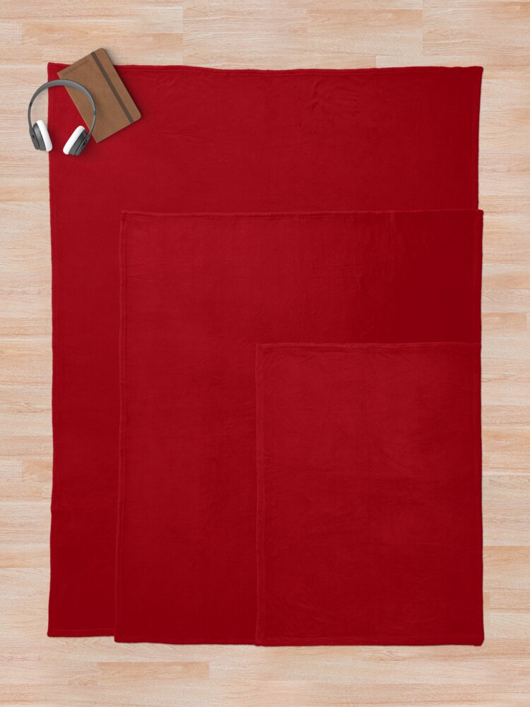 Cheap red online blanket