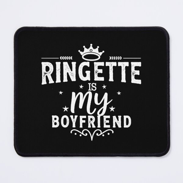 Item preview, Ringette is my Boyfriend - white design designed and sold by EmeraldeaArt.
