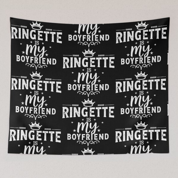 Item preview, Ringette is my Boyfriend - white design designed and sold by EmeraldeaArt.