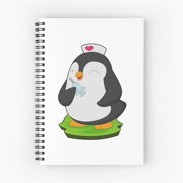 Item preview, Penguin Nurse Syringe designed and sold by Snabdesign84.