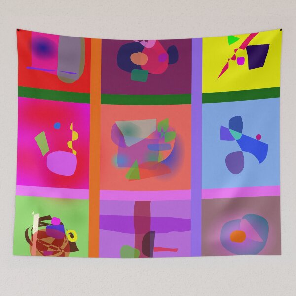 Item preview, A Collection of Nine Abstract Miniatures 3 designed and sold by masabo.
