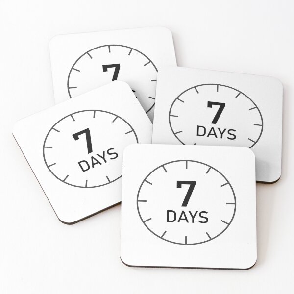 Item preview, 7 Days Sign designed and sold by wa2022.