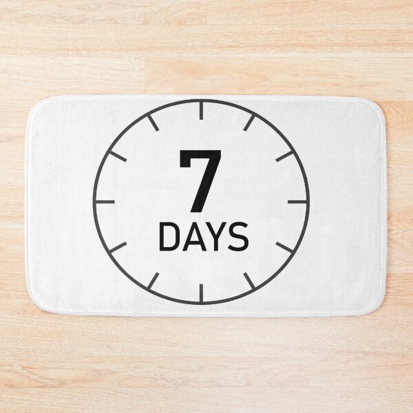Item preview, 7 Days Sign designed and sold by wa2022.