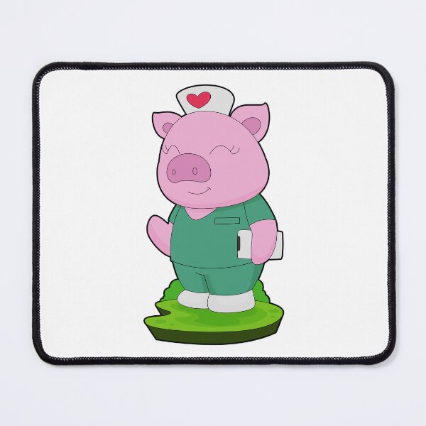 Item preview, Pig Nurse Notepad designed and sold by Snabdesign84.