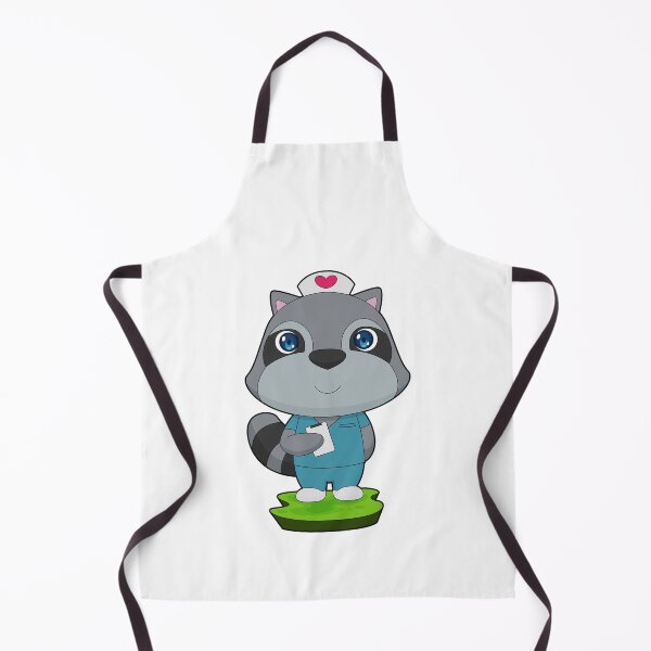 Item preview, Racoon Nurse Notepad designed and sold by Snabdesign84.