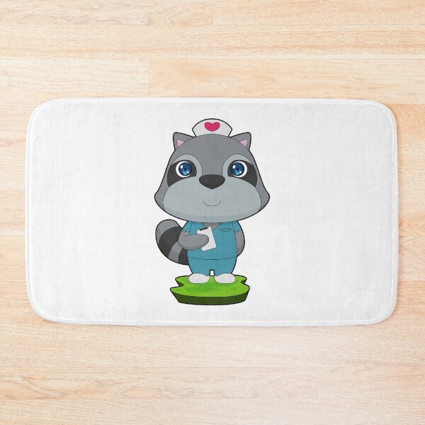 Item preview, Racoon Nurse Notepad designed and sold by Snabdesign84.