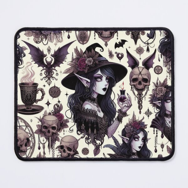 Item preview, Gothic elf witch designed and sold by CandyVenom.