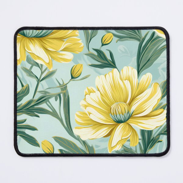 Item preview, Yellow flower growing out of leaves designed and sold by sakurashorty.