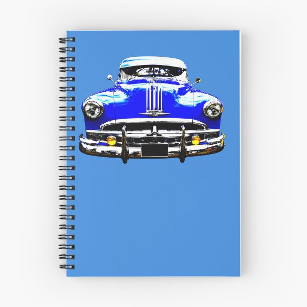 Item preview, Pontiac Streamliner Silver Streak 1940s American classic car blue designed and sold by soitwouldseem.
