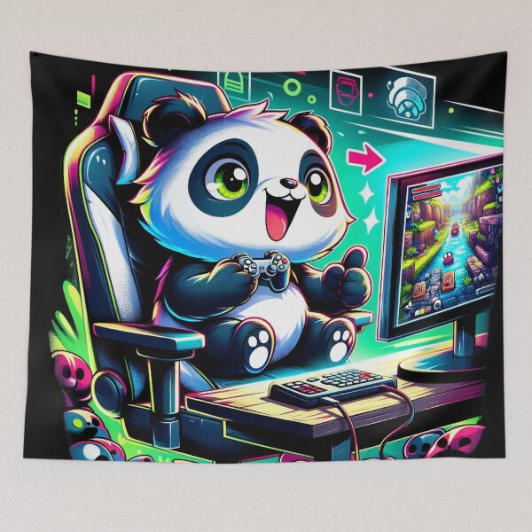 Item preview, Sweet Gaming Panda designed and sold by czarnyfeniks.