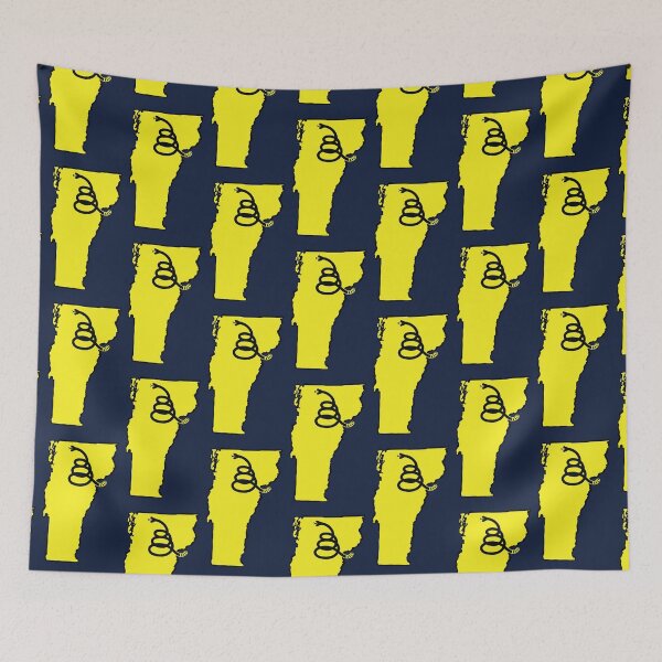 Item preview, DONT TREAD ON ME - Modern Gadsden Snake Flag VERMONT designed and sold by pelagio.