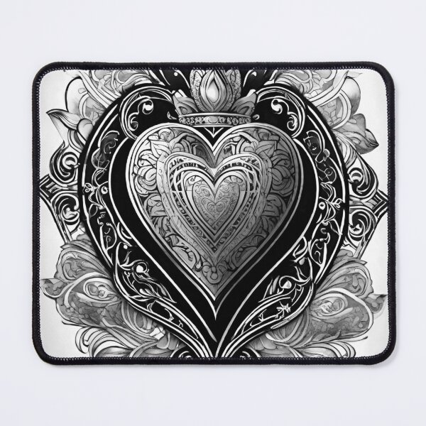 Item preview, Sacred Heart designed and sold by MatrixTattoo.