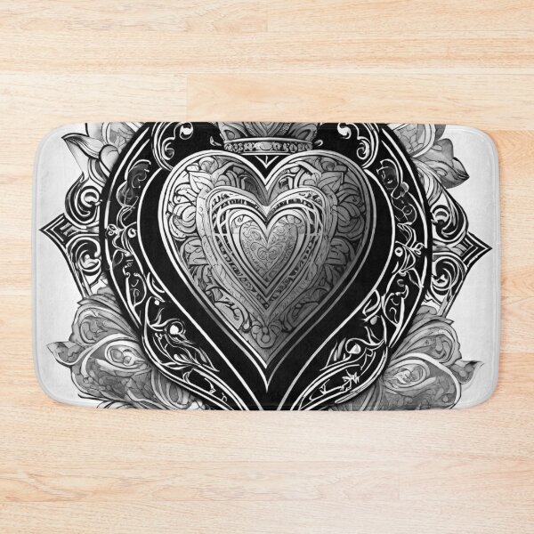 Item preview, Sacred Heart designed and sold by MatrixTattoo.