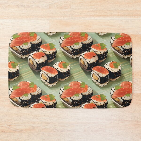 Item preview, Sushi Delight - Exquisite Musubi Pattern Design designed and sold by VoyteksDesigns.